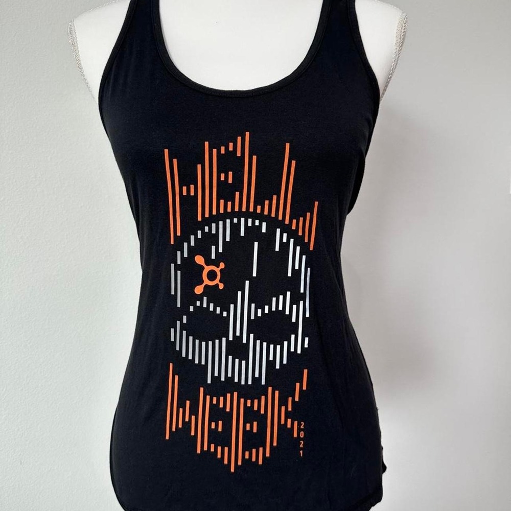 Official Orangetheory Fitness "Hell Week" racerback tank top